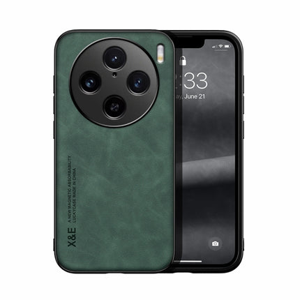 Skin Feel Magnetic Leather Back Phone Case, For vivo X100 Pro, For vivo X100, For vivo iQOO 12, For vivo V29e, For vivo V29e Global, For vivo Y35 4G / Y35+