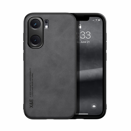 Skin Feel Magnetic Leather Back Phone Case, For vivo X100s, For vivo X100 Ultra, For vivo iQOO Z9x, For vivo iQOO Z9, For vivo Y100 5G IDN, For vivo iQOO Neo9