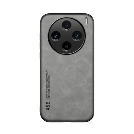 Skin Feel Magnetic Leather Back Phone Case, For vivo X100s, For vivo X100 Ultra, For vivo iQOO Z9x, For vivo iQOO Z9, For vivo Y100 5G IDN, For vivo iQOO Neo9