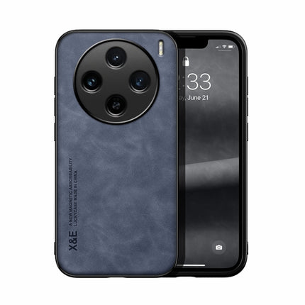 Skin Feel Magnetic Leather Back Phone Case, For vivo X100s, For vivo X100 Ultra, For vivo iQOO Z9x, For vivo iQOO Z9, For vivo Y100 5G IDN, For vivo iQOO Neo9