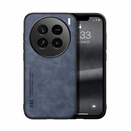 Skin Feel Magnetic Leather Back Phone Case, For vivo X100s, For vivo X100 Ultra, For vivo iQOO Z9x, For vivo iQOO Z9, For vivo Y100 5G IDN, For vivo iQOO Neo9