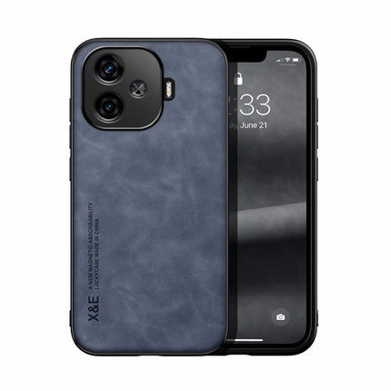 Skin Feel Magnetic Leather Back Phone Case, For vivo X100s, For vivo X100 Ultra, For vivo iQOO Z9x, For vivo iQOO Z9, For vivo Y100 5G IDN, For vivo iQOO Neo9
