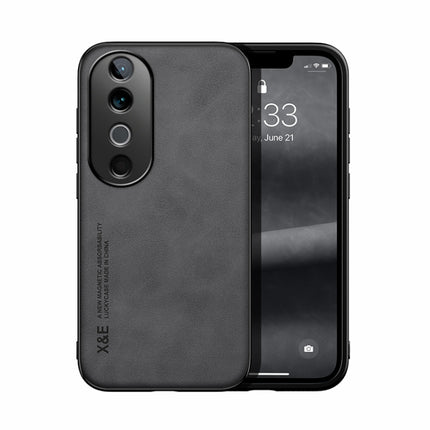 Skin Feel Magnetic Leather Back Phone Case, For vivo X200 Pro, For vivo Y300 Pro, For vivo V40 Lite, For vivo S19 Pro, For vivo S19, For vivo Y28 4G