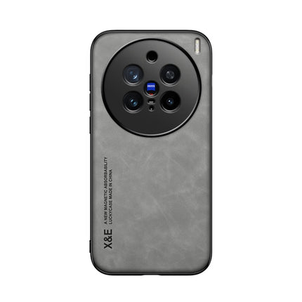 Skin Feel Magnetic Leather Back Phone Case, For vivo X200 Pro, For vivo Y300 Pro, For vivo V40 Lite, For vivo S19 Pro, For vivo S19, For vivo Y28 4G