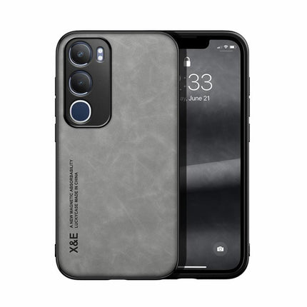 Skin Feel Magnetic Leather Back Phone Case, For vivo S20, For vivo S20 Pro, For vivo iQOO 13, For vivo Y19s, For vivo X200, For vivo X200 Pro mini