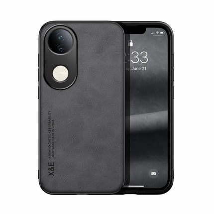 Skin Feel Magnetic Leather Back Phone Case, For vivo S20, For vivo S20 Pro, For vivo iQOO 13, For vivo Y19s, For vivo X200, For vivo X200 Pro mini