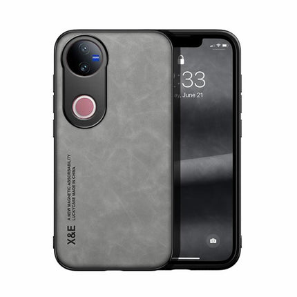 Skin Feel Magnetic Leather Back Phone Case, For vivo iQOO Z10 Turbo / Z10 Turbo Pro, For vivo X200s, For vivo X200 Ultra, For vivo V50 Lite 4G / 5G, For vivo Y29 4G, For vivo V50