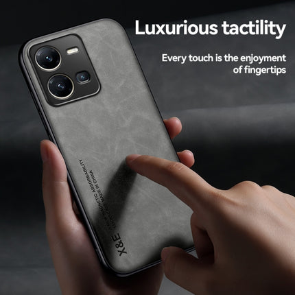 Skin Feel Magnetic Leather Back Phone Case, For vivo X200 Pro, For vivo Y300 Pro, For vivo V40 Lite, For vivo S19 Pro, For vivo S19, For vivo Y28 4G