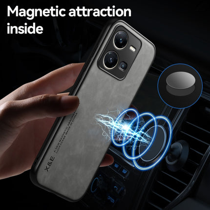 Skin Feel Magnetic Leather Back Phone Case, For vivo S20, For vivo S20 Pro, For vivo iQOO 13, For vivo Y19s, For vivo X200, For vivo X200 Pro mini