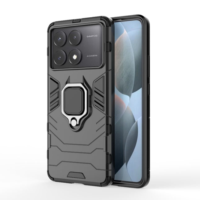 Shockproof PC + TPU Holder Phone Case, For Xiaomi Poco F6, For Xiaomi Redmi Turbo 3, For Xiaomi Redmi A3 4G, For Xiaomi Redmi Note 13 Pro 4G Global, For Xiaomi Redmi Note 13 4G, For Xiaomi Redmi 13C 4G / 5G, For Xiaomi Redmi K70E                       ...
