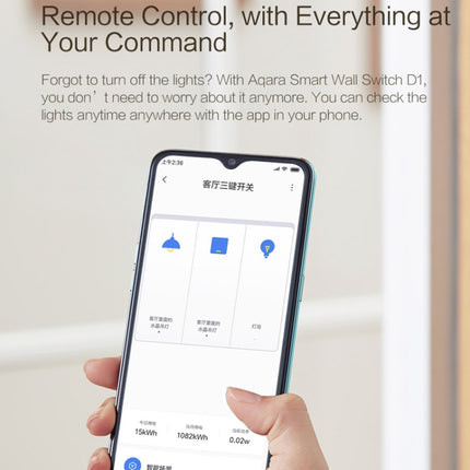 Original Xiaomi Aqara Smart Wall Switch D1,, Single FireWire Single Button Version, Single FireWire Double Button Version, Single FireWire Three Button Version, Zero FireWire Single Button Version, Zero FireWire Double Button Version�������������������...