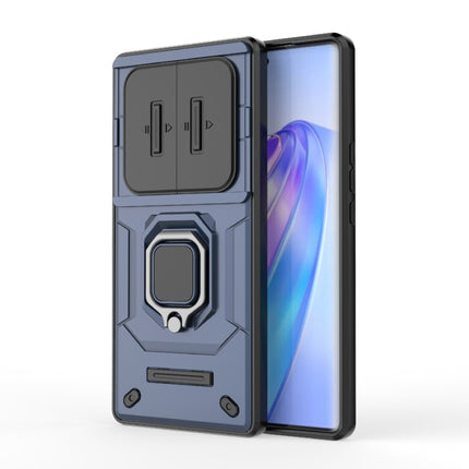 Sliding Camshield TPU + PC Shockproof Phone Case with Holder, For Honor 90 Lite 5G, For Honor 90 5G, For Honor X40 5G