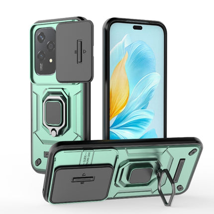 Sliding Camshield TPU + PC Shockproof Phone Case with Holder, For Honor X60 Pro 5G, For Honor X60 5G, For Honor 200 Lite Global, For Honor X50 5G
