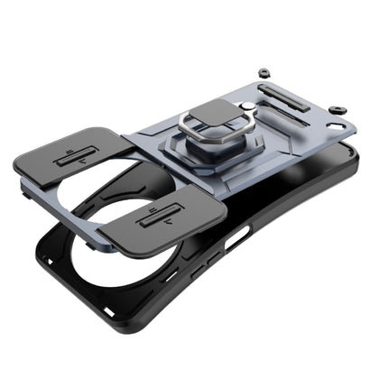 Sliding Camshield TPU + PC Shockproof Phone Case with Holder, For Honor X60 Pro 5G, For Honor X60 5G, For Honor 200 Lite Global, For Honor X50 5G