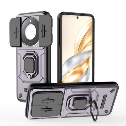 Sliding Camshield TPU + PC Shockproof Phone Case with Holder, For Honor X60 Pro 5G, For Honor X60 5G, For Honor 200 Lite Global, For Honor X50 5G