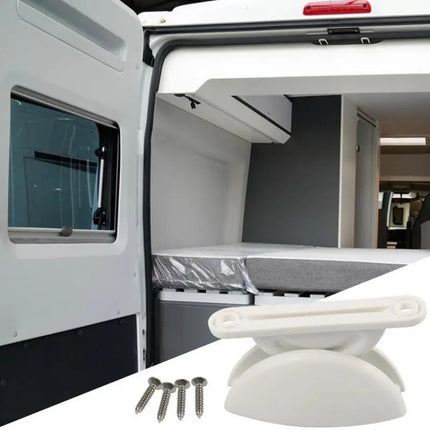 A8627 2 Pair RV Hatch Semi-circular Retainer Kit with Screws