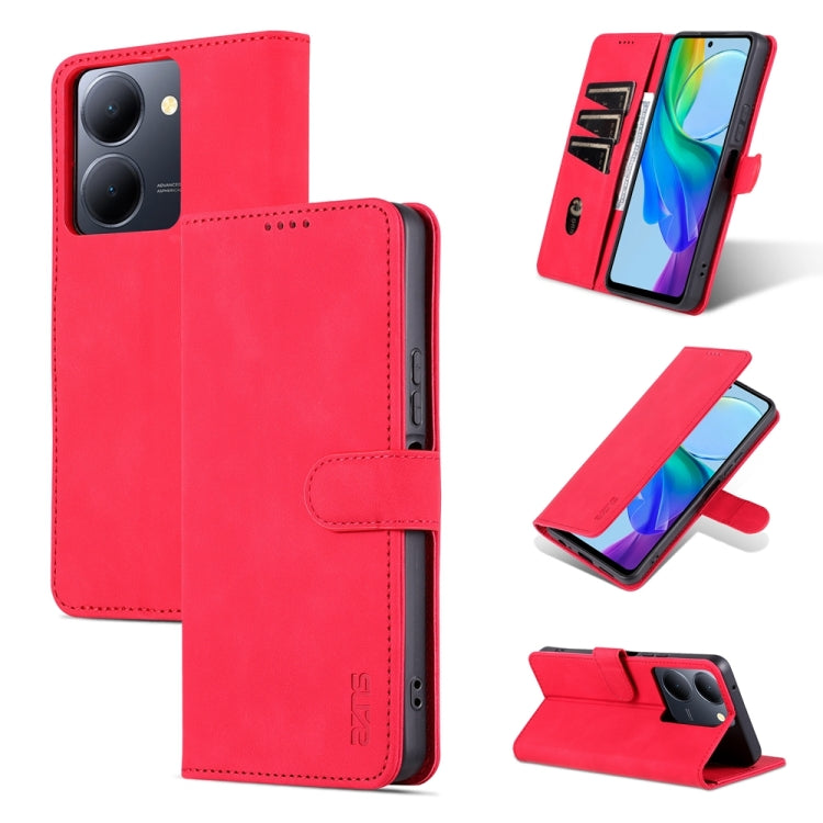 AZNS Skin Feel Calf Texture Flip Leather Phone Case, For vivo Y78 5G / Y36 / Y27 5G, For vivo Y78+/Y78 5G Global/V29 Lite, For vivo Y35 5G/Y56 5G/Y02s 4G/Y16 4G