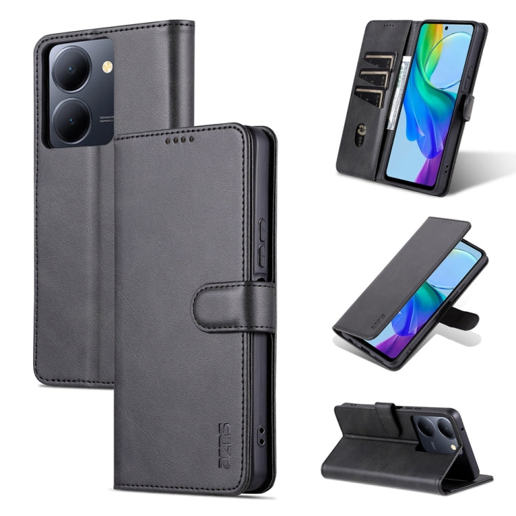 AZNS Skin Feel Calf Texture Flip Leather Phone Case, For vivo Y78 5G / Y36 / Y27 5G, For vivo Y78+/Y78 5G Global/V29 Lite, For vivo Y35 5G/Y56 5G/Y02s 4G/Y16 4G