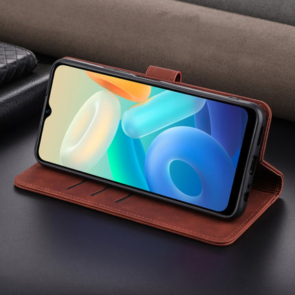 AZNS Skin Feel Calf Texture Flip Leather Phone Case, For vivo Y35 5G/Y56 5G/Y02s 4G/Y16 4G