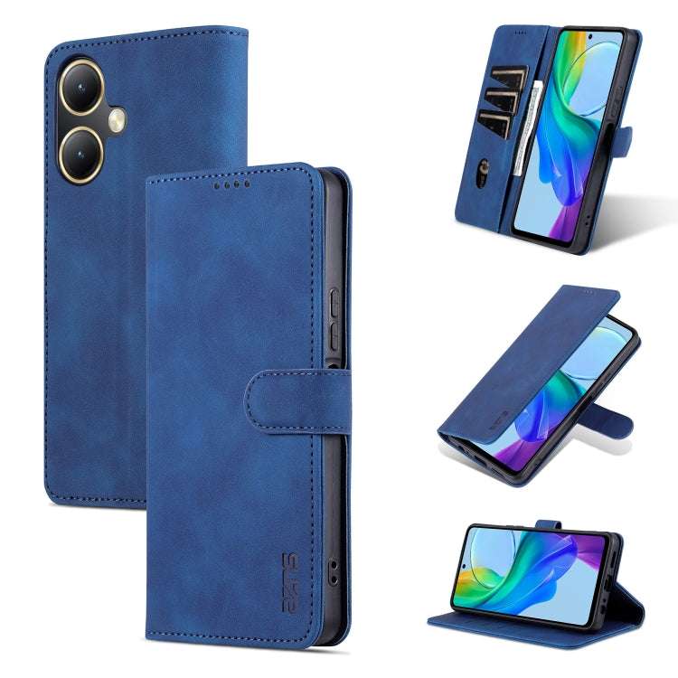 AZNS Skin Feel Calf Texture Flip Leather Phone Case