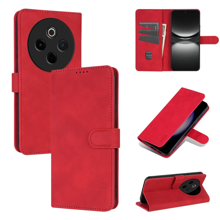 AZNS Skin Feel Calf Texture Flip Leather Phone Case