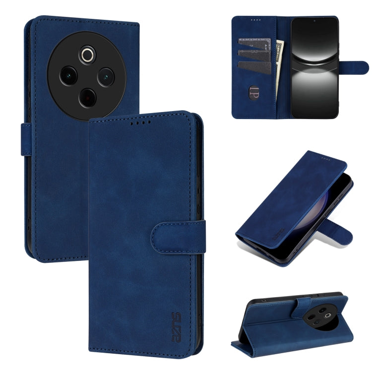 AZNS Skin Feel Calf Texture Flip Leather Phone Case
