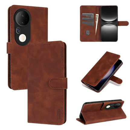 AZNS Skin Feel Calf Texture Flip Leather Phone Case, For vivo S20, For vivo S20 Pro, For vivo Y300 Pro, For vivo Y37 / Y36t / Y03 / Y18