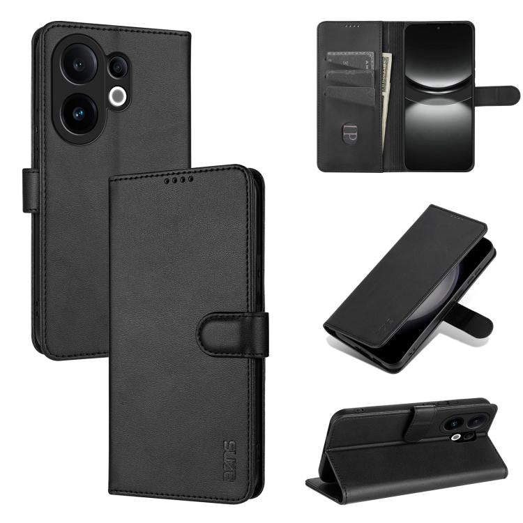 AZNS Skin Feel Calf Texture Flip Leather Phone Case, For vivo S30 Pro mini, For vivo S30, For vivo Y300i 5G / Y39 5G Global, For vivo S20