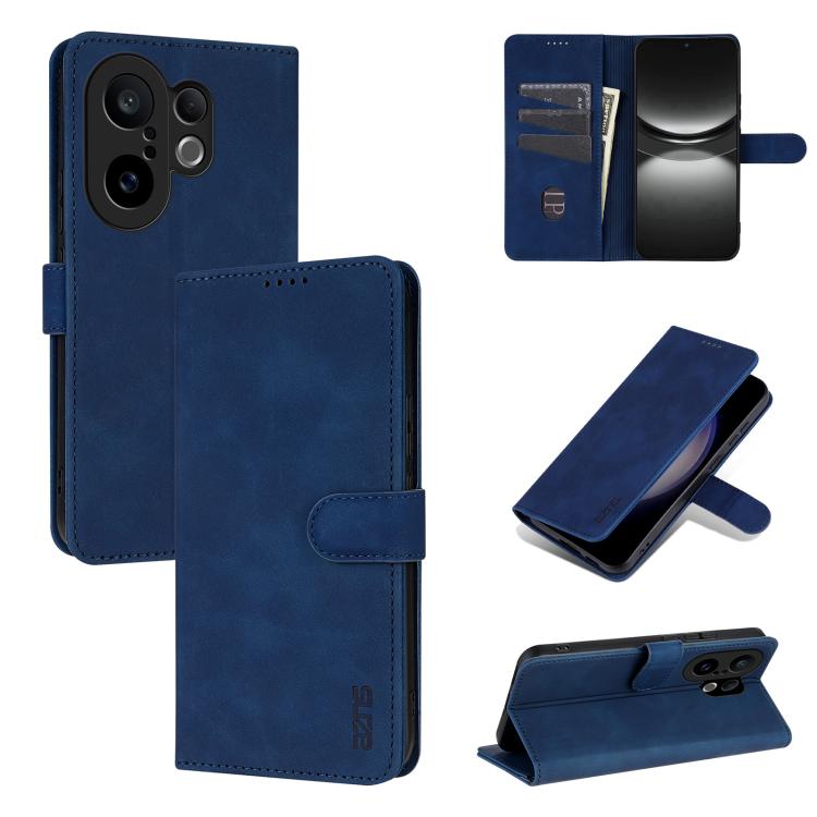 AZNS Skin Feel Calf Texture Flip Leather Phone Case