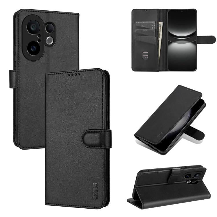 AZNS Skin Feel Calf Texture Flip Leather Phone Case, For vivo S30 Pro mini, For vivo S30, For vivo Y300i 5G / Y39 5G Global, For vivo S20