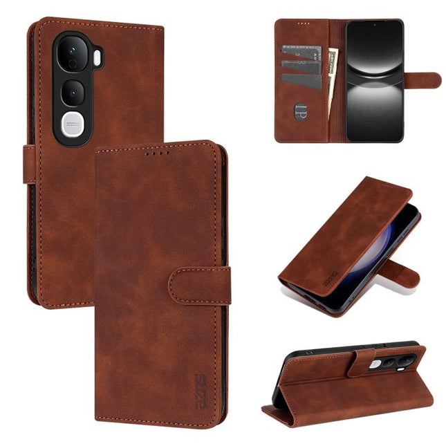 AZNS Skin Feel Calf Texture Flip Leather Phone Case, For vivo Y400 Pro 5G, For vivo S30 Pro mini, For vivo S30, For vivo Y300i 5G / Y39 5G Global