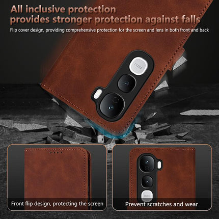 AZNS Skin Feel Calf Texture Flip Leather Phone Case, For vivo Y400 Pro 5G, For vivo S30 Pro mini, For vivo S30, For vivo Y300i 5G / Y39 5G Global