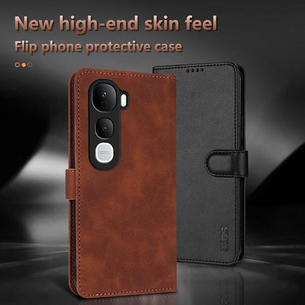 AZNS Skin Feel Calf Texture Flip Leather Phone Case, For vivo Y400 Pro 5G, For vivo S30 Pro mini, For vivo S30, For vivo Y300i 5G / Y39 5G Global