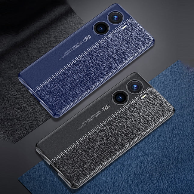 Litchi Texture Shockproof TPU Phone Case, For vivo V29e, For vivo S18, For vivo S18e, For vivo X100 Pro, For vivo S17/S17 Pro/V29 5G, For vivo X100, For vivo Y100, For vivo iQOO 12 Pro, For vivo iQOO 12