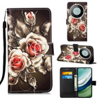 For Huawei Mate 60 Pro / Roses On Black