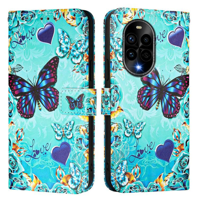 Colored Drawing Pattern Plain Weave Leather Phone Case, For Huawei nova 13 Pro, For Huawei nova 13 / nova 12, For Huawei Mate 60