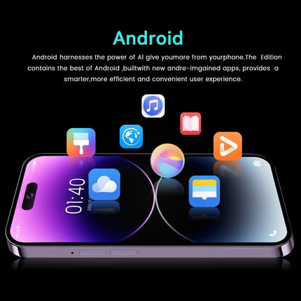 i15 Pro Max / U18, 6,53-Zoll-Bildschirm, Gesichtserkennung, Android 9.1 SC7731E Quad Core, Netzwerk: 3G, Dual-SIM, i15 Pro Max / U18 2 GB+16 GB