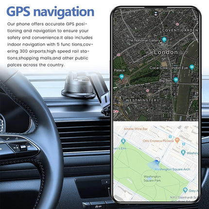 S23 Ultra / U19, 6.53 inch Screen, Face ID & Side Fingerprint Identification, Android 9.1 MTK6753 Octa Core, Network: 4G, Dual SIM, 3GB+64GB