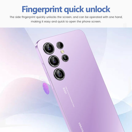 S23 Ultra / U19, 6.53 inch Screen, Face ID & Side Fingerprint Identification, Android 9.1 MTK6753 Octa Core, Network: 4G, Dual SIM, 3GB+64GB