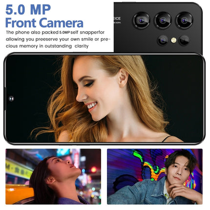 S23 Ultra / U19, 6.53 inch Screen, Face ID & Side Fingerprint Identification, Android 9.1 MTK6753 Octa Core, Network: 4G, Dual SIM, 3GB+64GB