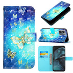 For Motorola Moto G14 / Golden Butterfly
