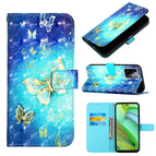 For Motorola Moto G Power 2023 / Golden Butterfly