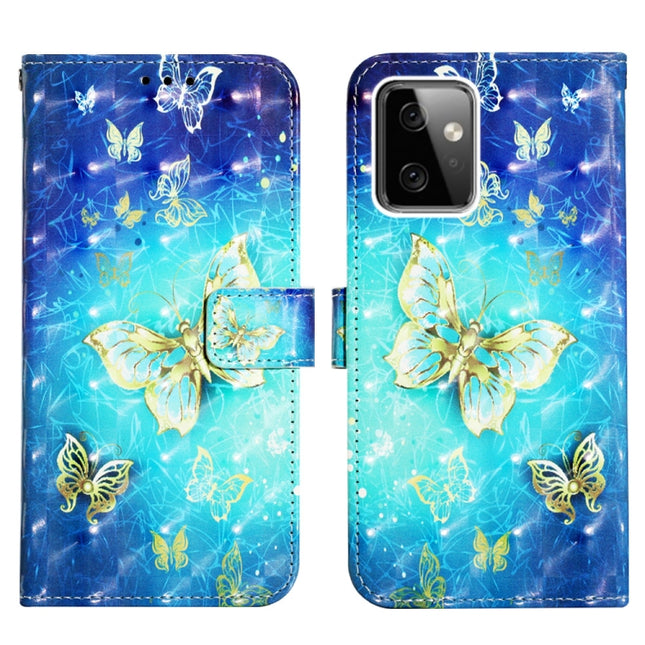 3D Painting Horizontal Flip Leather Phone Case, For Motorola Moto G Power 2023, For Motorola Moto G Stylus 5G 2023, For Motorola Edge+ 2023 / Moto X40
