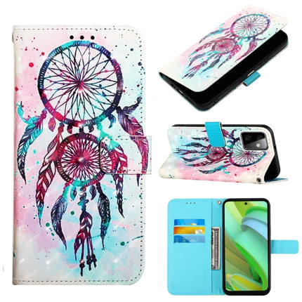 3D Painting Horizontal Flip Leather Phone Case, For Motorola Moto G Power 2023, For Motorola Moto G Stylus 5G 2023, For Motorola Edge+ 2023 / Moto X40