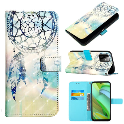 3D Painting Horizontal Flip Leather Phone Case, For Motorola Moto G Power 2023, For Motorola Moto G Stylus 5G 2023, For Motorola Edge+ 2023 / Moto X40