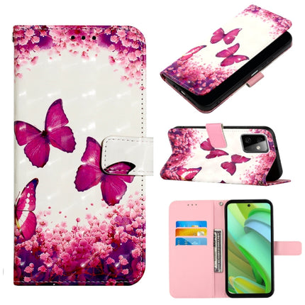 3D Painting Horizontal Flip Leather Phone Case, For Motorola Moto G Power 2023, For Motorola Moto G Stylus 5G 2023, For Motorola Edge+ 2023 / Moto X40