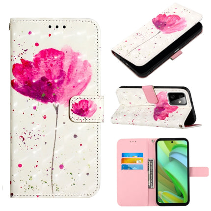 3D Painting Horizontal Flip Leather Phone Case, For Motorola Moto G Power 2023, For Motorola Moto G Stylus 5G 2023, For Motorola Edge+ 2023 / Moto X40
