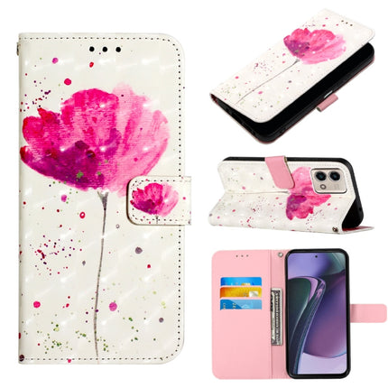 3D Painting Horizontal Flip Leather Phone Case, For Motorola Moto G Power 2023, For Motorola Moto G Stylus 5G 2023, For Motorola Edge+ 2023 / Moto X40