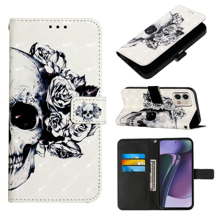 3D Painting Horizontal Flip Leather Phone Case, For Motorola Moto G Power 2023, For Motorola Moto G Stylus 5G 2023, For Motorola Edge+ 2023 / Moto X40
