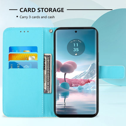 3D Painting Horizontal Flip Leather Phone Case, For Motorola Edge 40 Neo, For Motorola Moto G14, For Motorola Moto G Stylus 4G 2023